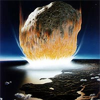 Geologists have discovered a new way of estimating the size of impacts from meteorites.<br /><br />Credit: NASA