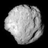 This image shows the comet Wild 2, which NASA